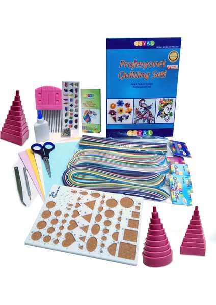 Seti; Profesyonel Quilling Seti - Set No:5