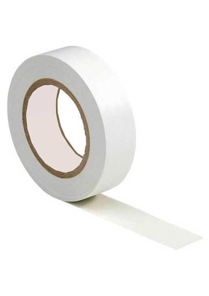 Elektrik Bandı 19 mm x 5 Beyaz 010