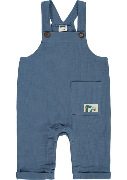 Erkek Bebek Salopet 6-18 Ay Indigo