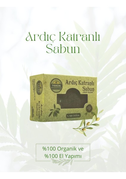 120 gr Ardıç Katranlı Organik Sabun