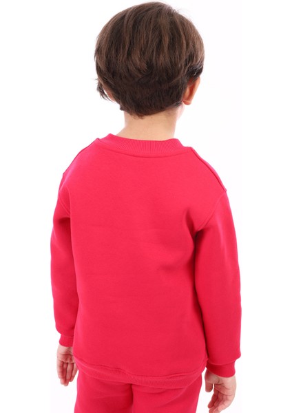 Toontoy Unisex Çocuk Baskılı Sweatshirt
