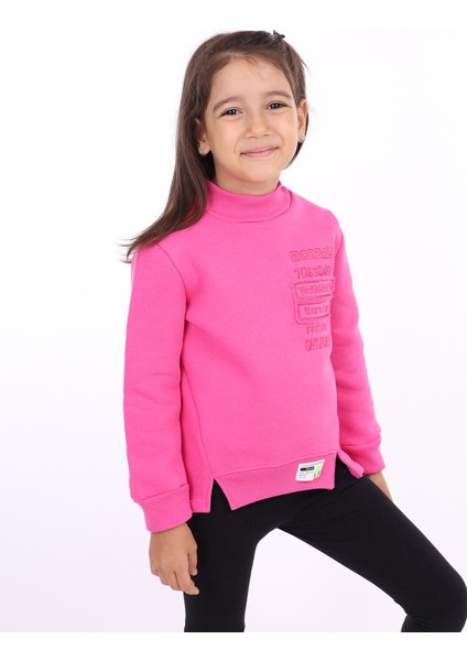 Toontoy Kız Çocuk Nakışlı Sweatshirt