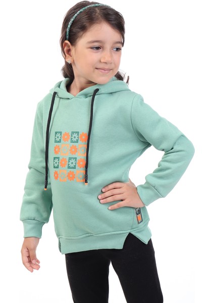 Toontoy Kids Toontoy Kız Çocuk Baskılı Sweatshirt