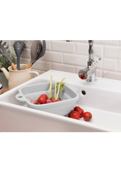 Quotidien Akordeon Kare Süzgeç