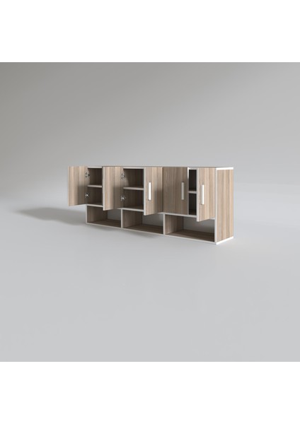 Kenzlife hazır mutfak liberato crd 060*150*32 mutfak banyo dolabı kapaklı raflı fiyatları