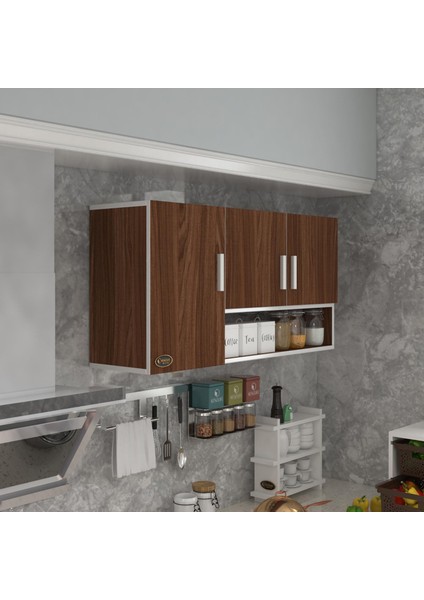 Kenzlife hazır mutfak mirandus22 cvz 060*120*22 mutfak banyo dolabı kapaklı raflı