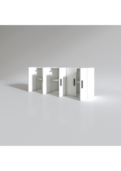 Kenzlife hazır mutfak nonus byz 060*150*32 mutfak banyo dolabı kapaklı raflı