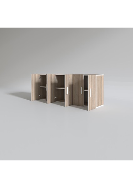 Kenzlife hazır mutfak nonus crd 060*150*32 mutfak banyo dolabı kapaklı raflı