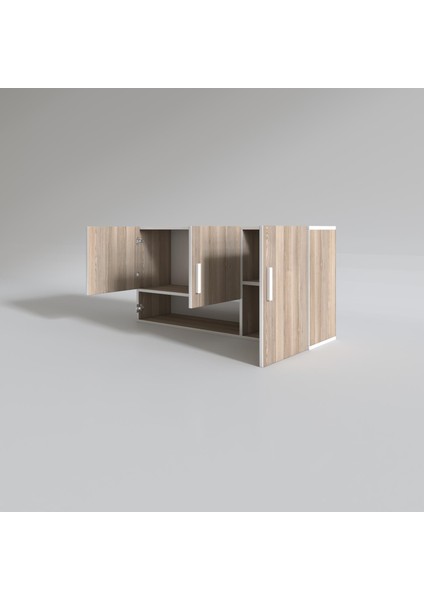 Kenzlife hazır mutfak mirena22 crd 060*120*22 mutfak banyo dolabı kapaklı raflı fiyatları