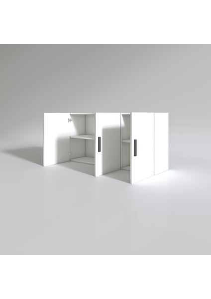 Kenzlife hazır mutfak dirca22 byz 060*120*22 mutfak banyo dolabı kapaklı raflı