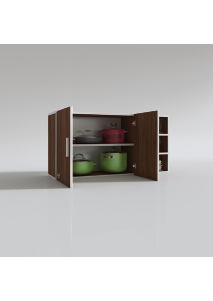 Kenzlife hazır mutfak fulvus22 cvz 060*120*22 mutfak banyo dolabı kapaklı raflı fırsatları