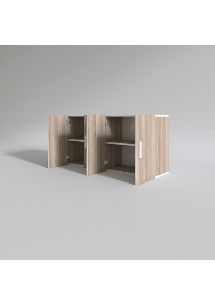 Kenzlife hazır mutfak merta crd 060*120*32 mutfak banyo dolabı kapaklı raflı modelleri