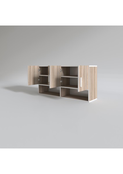 Kenzlife hazır mutfak vesper crd 060*120*32 mutfak banyo dolabı kapaklı raflı fiyatları