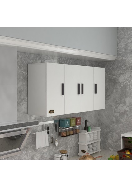 Kenzlife hazır mutfak merlanda byz 060*120*32 mutfak banyo dolabı kapaklı raflı