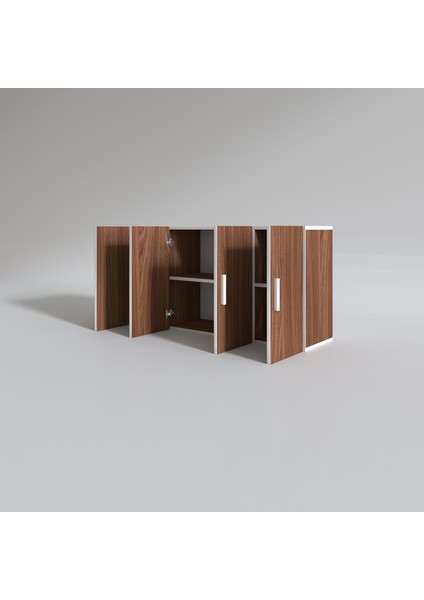 Kenzlife hazır mutfak merlanda cvz 060*120*32 mutfak banyo dolabı kapaklı raflı modelleri