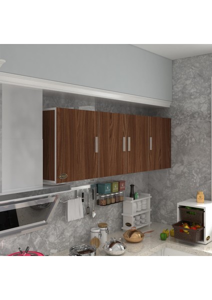 Kenzlife hazır mutfak silvanus cvz 060*180*32 mutfak banyo dolabı kapaklı raflı