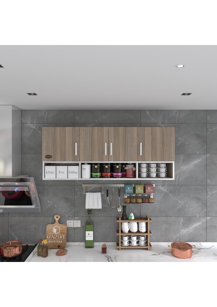 Kenzlife hazır mutfak konsta crd 060*150*32 mutfak banyo dolabı kapaklı raflı fırsatları