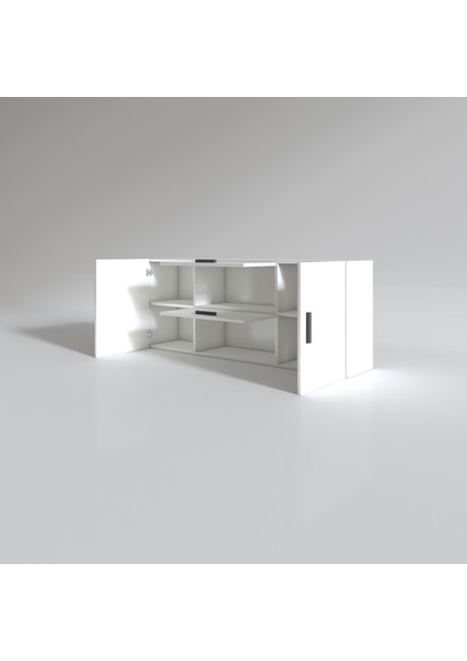 Kenzlife hazır mutfak lucida byz 060*150*22 mutfak banyo dolabı kapaklı raflı