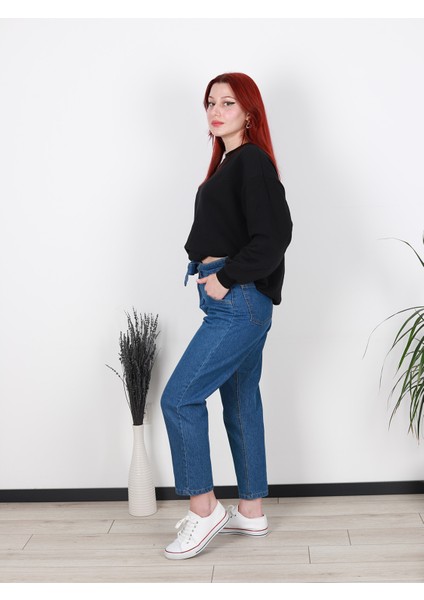 Kuşak Kemerli Kot Pantolon fiyatları