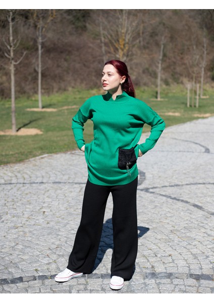 Cepli Triko Tunik modelleri