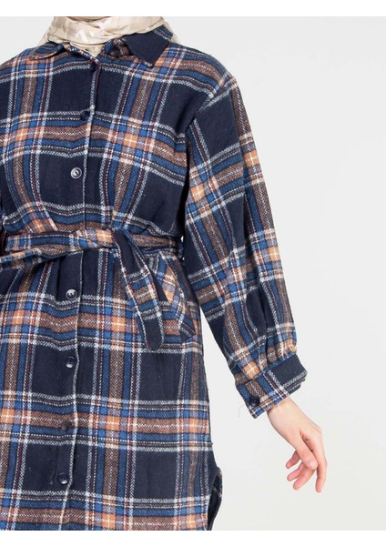 Ekose Kemerli Tunik fiyatları