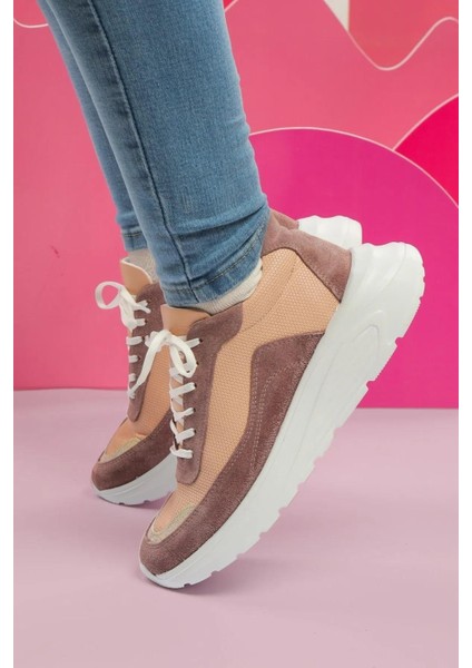 Hakiki Deri Kadın Sneaker Ayakkabı 026Y22K2551 fiyatları