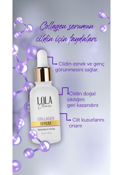clinic 3 'lü Cilt Serum Seti & Collagen+Hyaluronic Acid+Kök Hücre modelleri