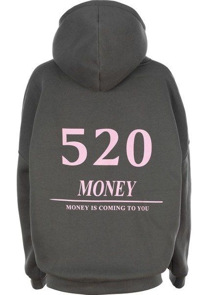 Oversize Kapüşonlu 520 Money Sweatshirt