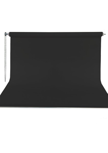 270X580CM Siyah Fon Perde Seti ve Askısı