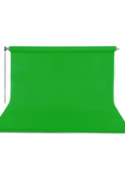 270X580CM Yeşil Fon Perde Seti ve Askısı (Greenbox)