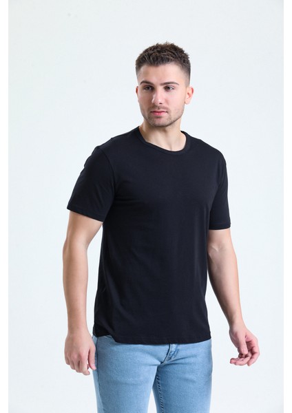Siyah Loose Fit T-Shirt