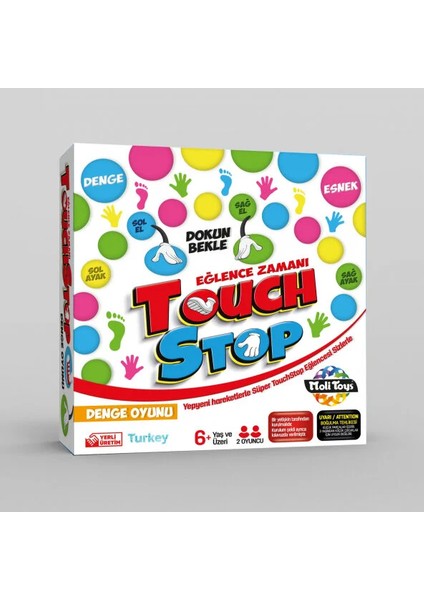 YVZ Teknoloji Twist Master Denge Oyunu Touch Stop V2 Eğlenceli Dikkat Algı Hareket Aile Oyunu