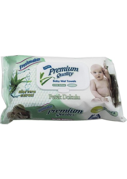 64LÜ Premium Islak Havlu Mendil