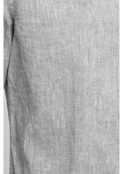 Slim Fit Uzun Kol Keten Premium Seri Düğmeli Yaka Spor Gömlek indirimleri