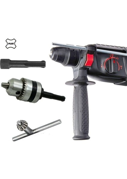 Kırıcı Delici Sds Plus Mandren Mıknatıslı Bits Adaptör Sds Metal Mandrel Seti