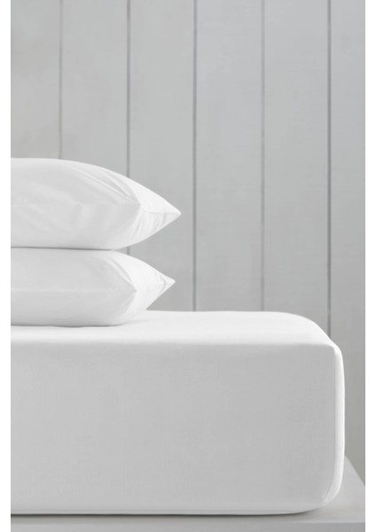 %100 Pamuklu Çift Kişilik Lastikli Çarşaf 150X200