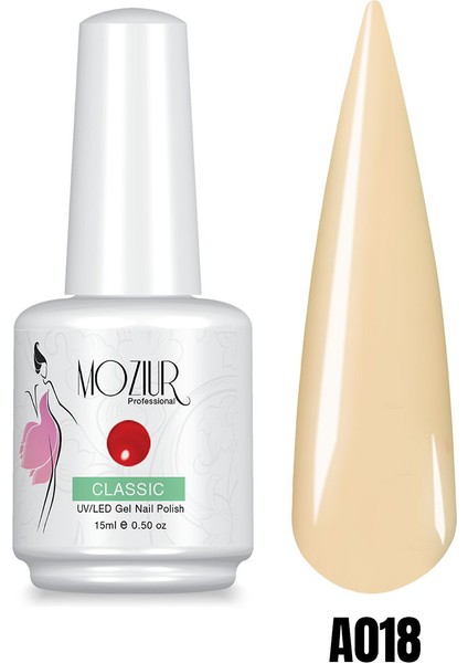Mozıur Uv LED Kalıcı Oje 15 ml