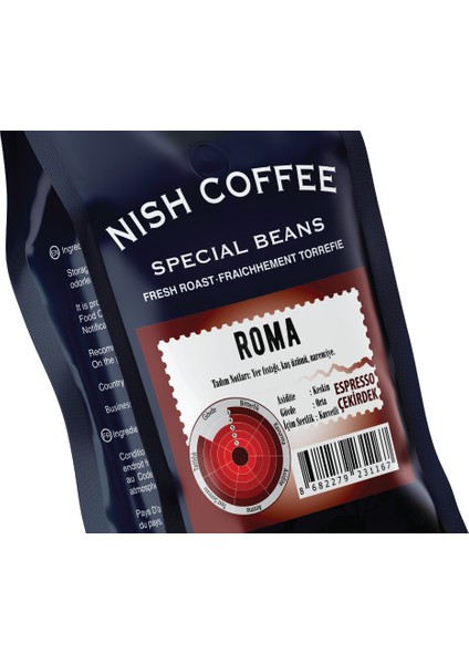 Espresso Roma Kahve 250 gr