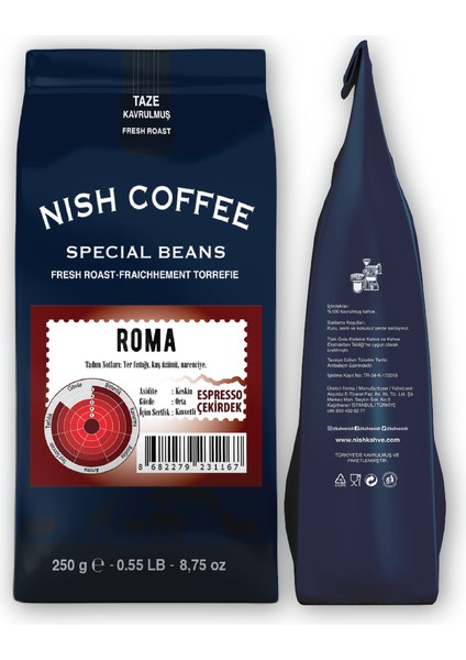 Espresso Roma Kahve 250 gr