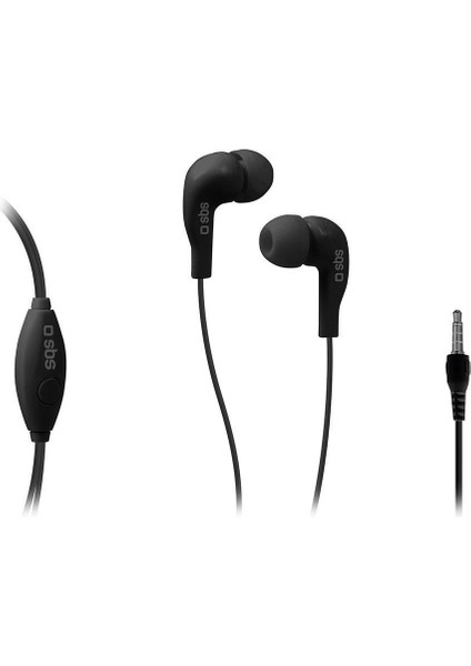 08799 Teinearkl 3,5 mm Jak'lı Siyah Stereo Mikrofonlu Kulaklık