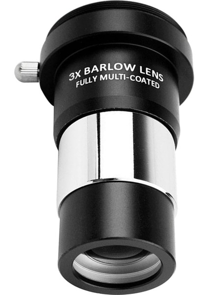 1.25 Inç Barlow Lens, 3x Yüksek Güç Büyütme Tam Kaplı Mercek Merceği (Yurt Dışından) modelleri