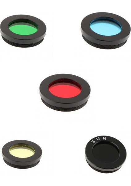 Astronomi Moon Teleskop Deslak Lens Renk Filtresi Seti 1.25 " (Yurt Dışından)