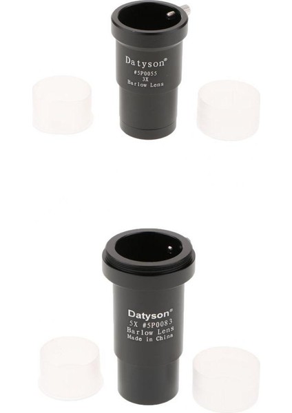 1.25 '' 31.7mm 3x/5x Büyütme Barlow Lens M42 Iplik Çok Kaplı (Yurt Dışından)