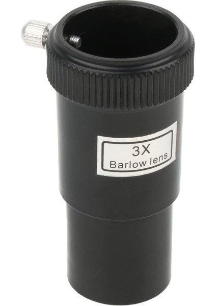 Plastik 3x Barlow Lens Astronomik Teleskop 0.965 Inç (Yurt Dışından) fırsatları