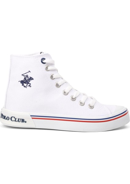 PO-42444 Beyaz Kadın Bilek Boy Sneaker
