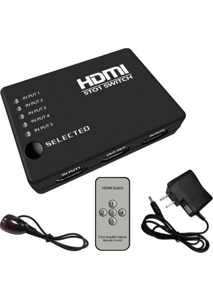 HDMI 5 To 1 Swıtch Splitter