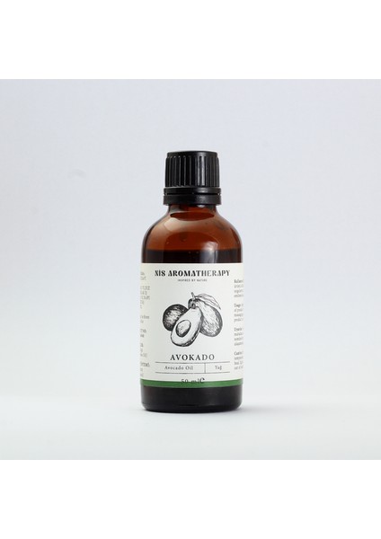 Nis Aromaterapi Avokado Yağı 50 ml