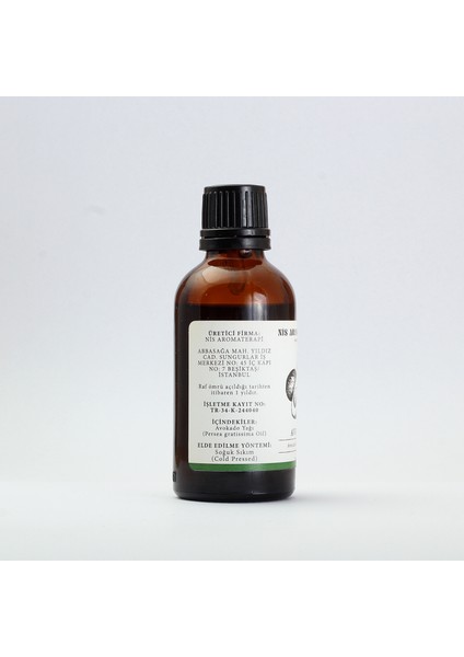 Nis Aromaterapi Avokado Yağı 50 ml