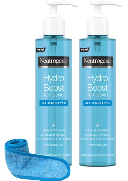 Hydro Boost Water Gel Temizleyici 200 ml x 2 + Saç Bandı fiyatları