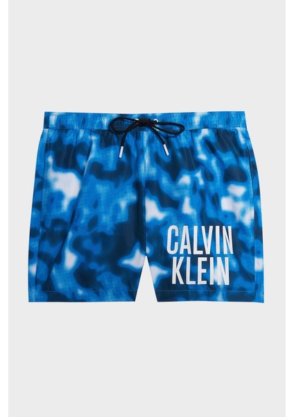 Logolu Deniz Şortu Belden Bağlamalı Cepli Mayo Short Erkek Mayo Short KM0KM00795 0g2 indirimleri